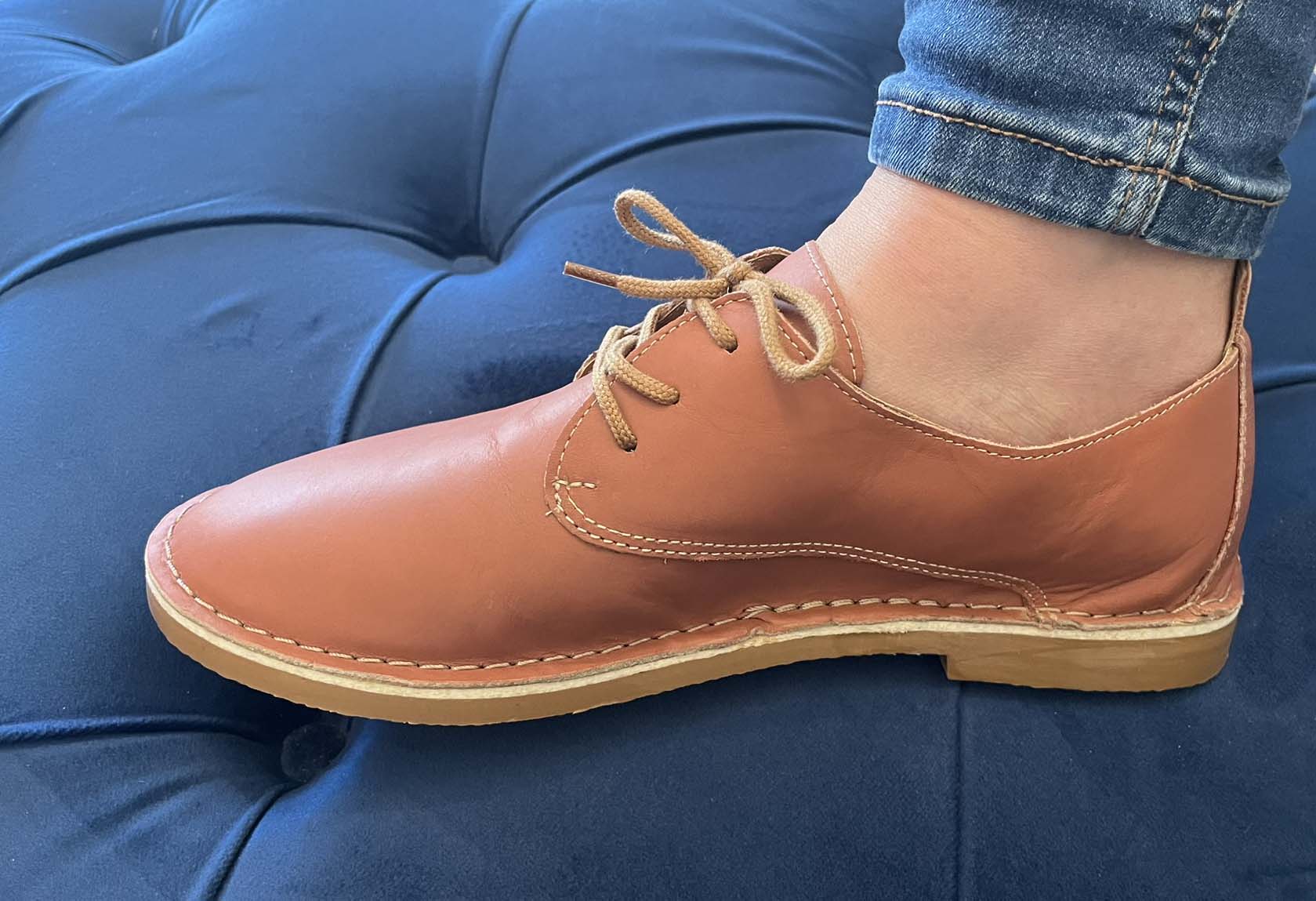 Tan Genuine Leather Vellie