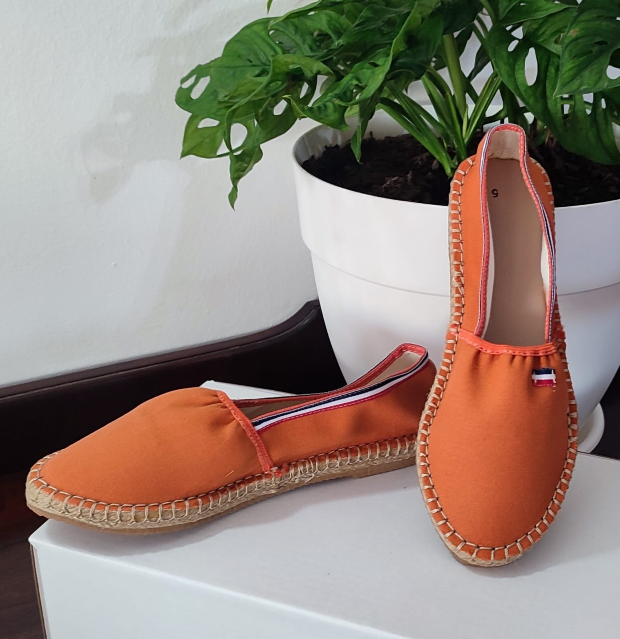 Orange Espadrille