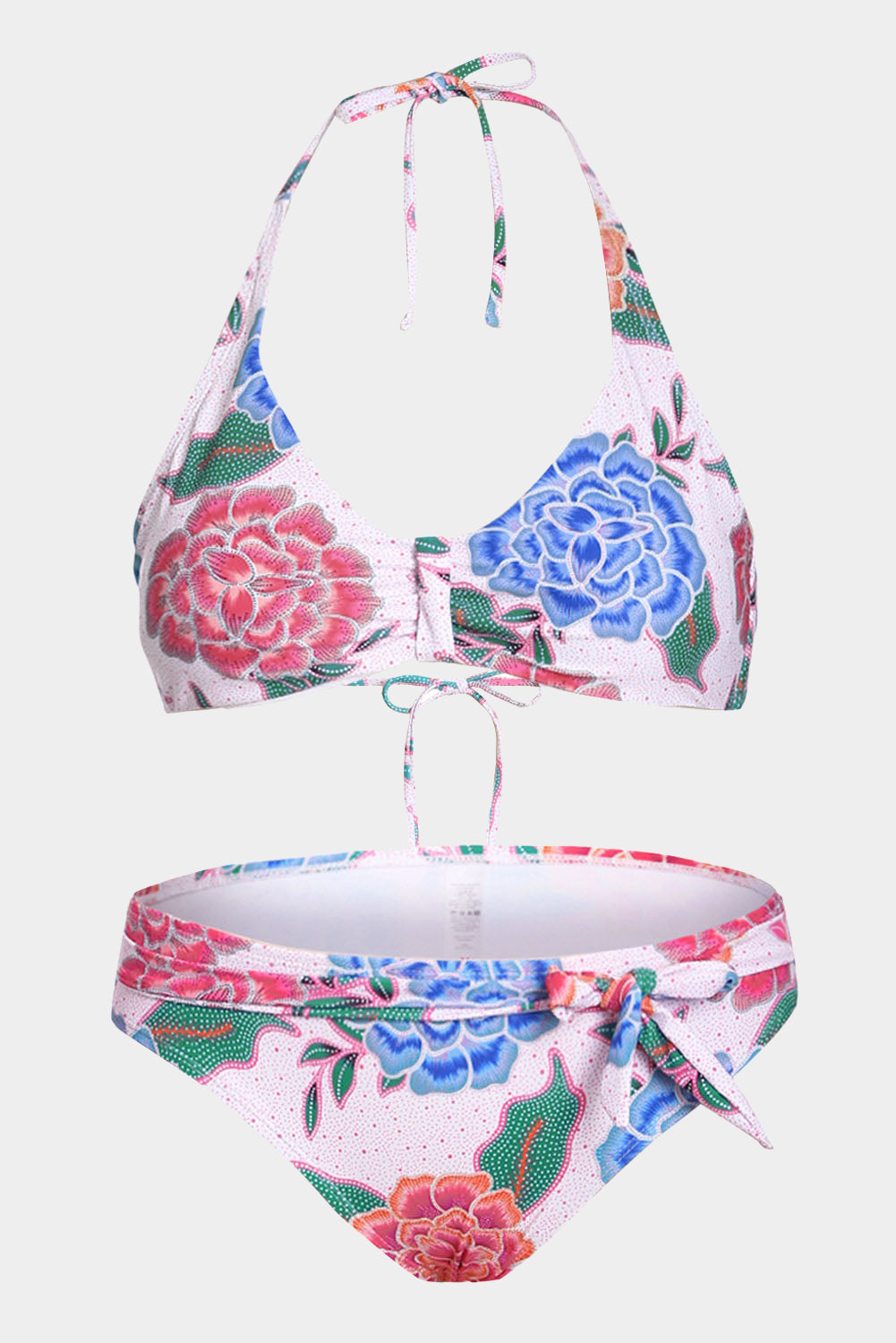 Floral Print Halter neck Bikini