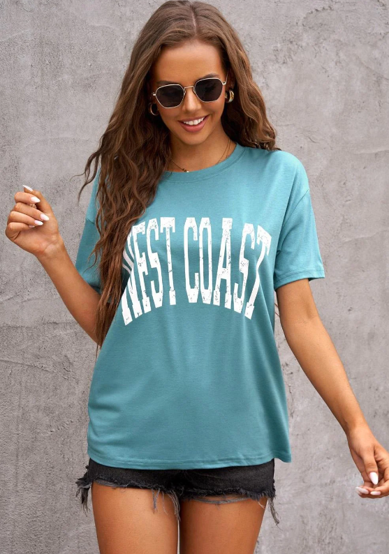 WEST COAST Oversized T-Shirt